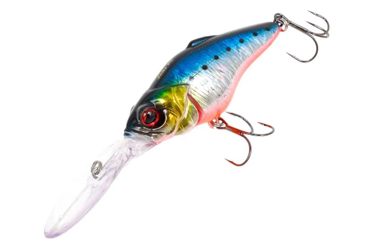 Воблер Strike Pro Supersonic 70 цвет: A234-SBO-LU Blue Back Silver OB ...