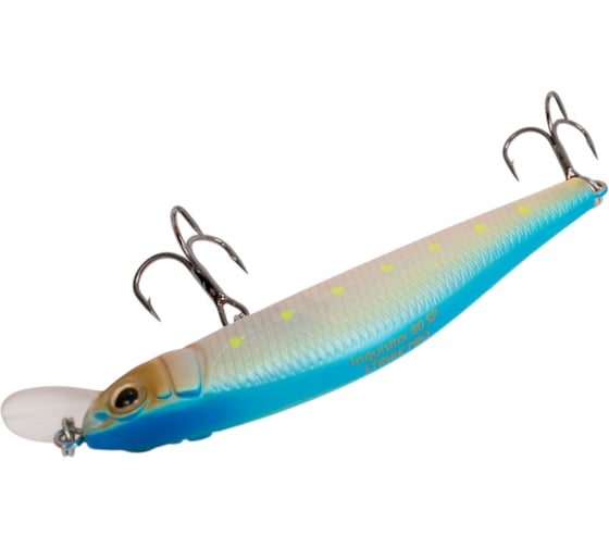Воблер Strike Pro Inquisitor 80SP цвет: S056C Blue Mat Transparent Milk EG-193A-SP#S056C