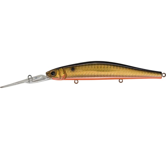 Воблер Strike Pro Inquisitor DR 110SP цвет: 613-713 Black Back Smoked OB EG-193BL-SP#613-713