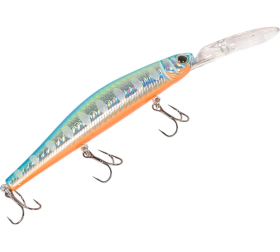 Воблер Strike Pro Inquisitor DR 110SP цвет: A150-713 UV Blue Silver OB EG-193BL-SP#A150-713