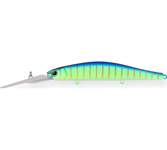 Воблер Strike Pro Inquisitor DR 110SP цвет: 597S Blue Mat Tiger EG-193BL-SP#597S