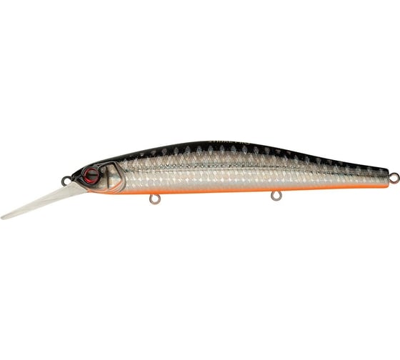 Воблер Strike Pro Inquisitor DR 110SP цвет: A248-3D Disco Black Silver OB EG-193BL-SP#A248-3D