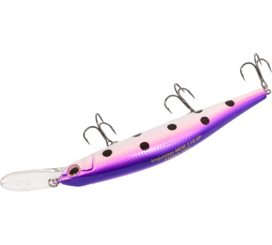 Воблер Strike Pro Inquisitor MDR 110SP цвет: C457F Purple Milk UV EG-193BXL-SP#C457F