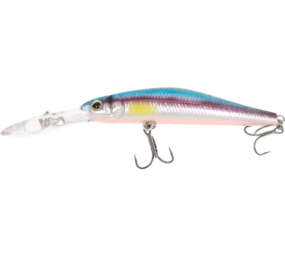 Воблер Strike Pro Inquisitor MDR 80SP цвет: A210-713-RP Rainbow Ghost Wakasagi EG-193AL-SP#A210-713-RP