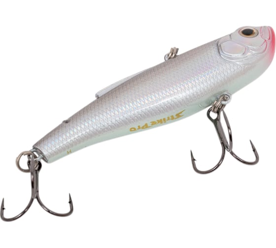 Воблер Strike Pro Jedi Rattler 80 Heavy цвет: A010-EP Black Back Silver SP-198H#A010-EP