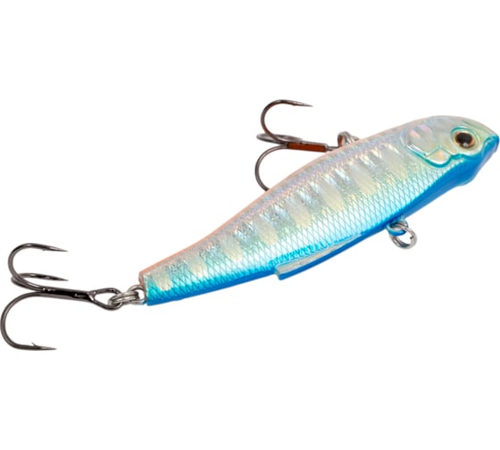 Воблер Strike Pro Jedi Rattler 80 цвет: A150-713 UV Blue Silver OB SP-198S#A150-713