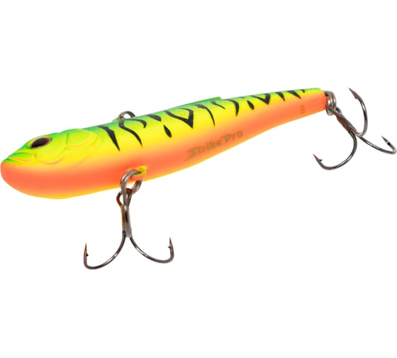 Воблер Strike Pro Jedi Rattler 80 цвет: GC01S Mat Tiger SP-198S#GC01S