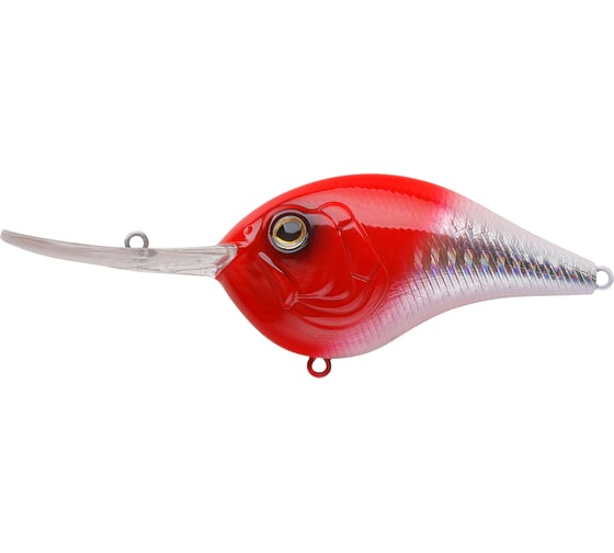 Воблер Strike Pro Super Diver 70 цвет: 022PPP-713 Redhead Silver EG-044F#022PPP-713