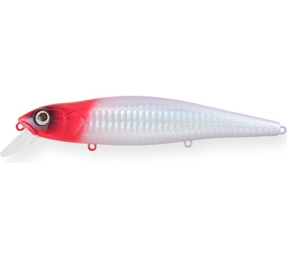 Воблер Strike Pro Jer-O Minnow 130 цвет: 022PPP-713 Redhead Silver EG-039SP#022PPP-713