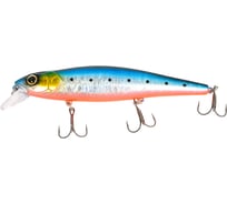 Воблер Strike Pro Jer-O Minnow 130 цвет: A234-SBO-LU Blue Back Silver OB Fluo EG-039SP#A234-SBO-LU