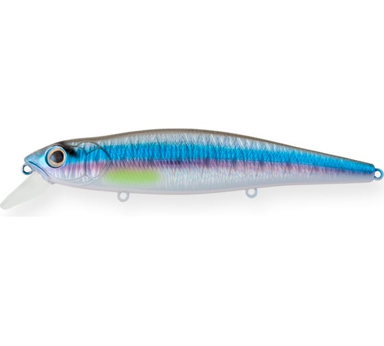 Воблер Strike Pro Jer-O Minnow 130 цвет: A210-SBO-RP Rainbow Ghost Wakasagi EG-039SP#A210-SBO-RP 1
