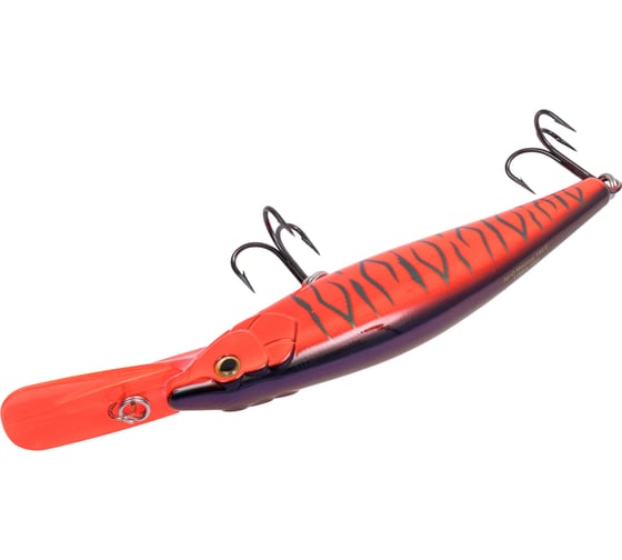 Воблер Strike Pro Jer-O Minnow 180цвет: A207-DRV Red Devil Pearl Red Lip EG-045F#A207-DRV