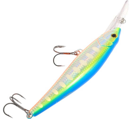Воблер Strike Pro Jer-O Minnow 180цвет: A150-713 UV Blue Silver OB EG-045F#A150-713