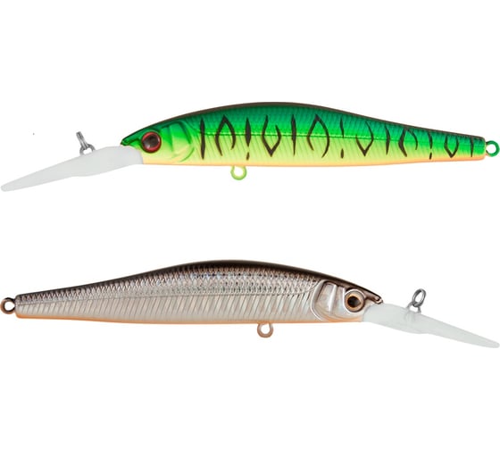 Воблер Strike Pro Jumper DR 90SP цвет: GC01S/A70-713 Double Black Silver OB/Mat Tiger EG-192BL-SP#GC01S/A7 EG-192BL-SP#GC01S/A70-713