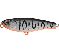 Воблер Strike Pro Lipstick 45 цвет: A243ES Grey Shadow Mat Tiger EG-141#A243ES