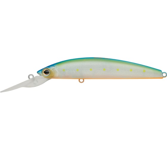 Воблер Strike Pro Magic Minnow 100 цвет: S056C Blue Mat Transparent Milk EG-068B#S056C 1