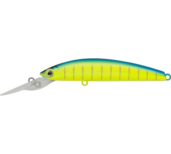 Воблер Strike Pro Magic Minnow 100 цвет: 597S Blue Mat Tiger EG-068B#597S
