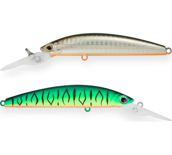 Воблер Strike Pro Magic Minnow 100 цвет: GC01S/A70-713 Double Black Silver OB/Mat Tiger EG-068B#GC01S/A70- EG-068B#GC01S/A70-713