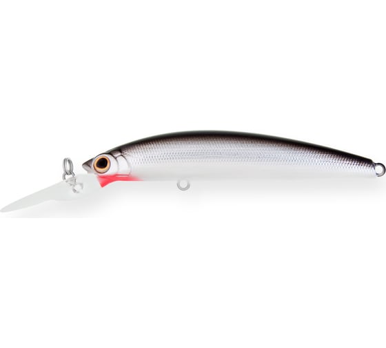 Воблер Strike Pro Magic Minnow 100 цвет: A010-EP Black Back Silver EG-068B#A010-EP