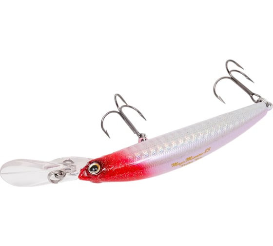 Воблер Strike Pro Magic Minnow 85 цвет: 022PPP-713 Redhead Silver EG-068F#022PPP-713