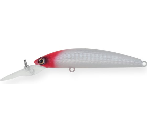 Воблер Strike Pro Magiс Minnow 125 цвет: 022PPP-713 Redhead Silver EG-069F#022PPP-713