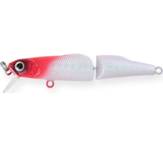 Воблер Strike Pro Magnum Loach 70 цвет: 022PPP-713 Redhead Silver JS-393#022PPP-713