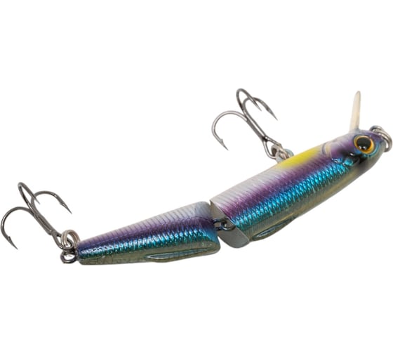 Воблер Strike Pro Magnum Loach 70 цвет: A210-SBO-RP Rainbow Ghost Wakasagi JS-393#A210-SBO-RP