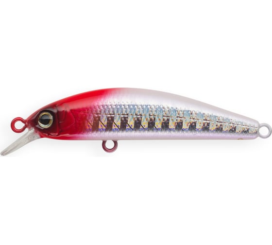 Воблер Strike Pro Mets 50 S цвет: 022PPP-713 Redhead Silver JS-358#022PPP-713