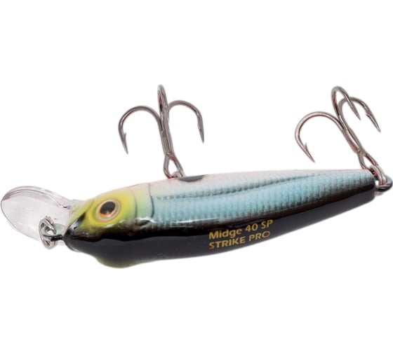 Воблер Strike Pro Воблер Strike Pro Midge 40 цвет: A05 Blue Milky EG-074SP#A05