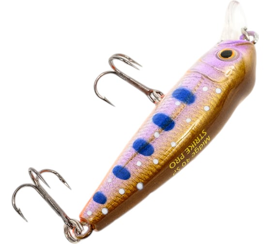 Воблер Strike Pro Воблер Strike Pro Midge 40 цвет: A142-264 Arctic Char EG-074SP#A142-264