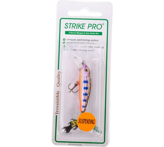 Воблер Strike Pro Воблер Strike Pro Midge 40 цвет: A142-264 Arctic Char EG-074SP#A142-264
