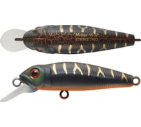 Воблер Strike Pro Воблер Strike Pro Midge 40 цвет: A208S Black Mat Tiger EG-074SP#A208S