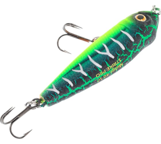 Воблер Strike Pro Воблер Strike Pro Midge 40 цвет: A223S-RP Pearl Mat Tiger EG-074SP#A223S-RP
