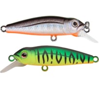 Воблер Strike Pro Воблер Strike Pro Midge 40 цвет: GC01S/A70-713 Double Black Silver OB/Mat Tiger EG-074SP#A70-713/GC01S