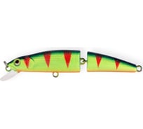 Воблер Strike Pro Minnow Jointed SM70 цвет: A139 Acid Perch MG-014F#A139