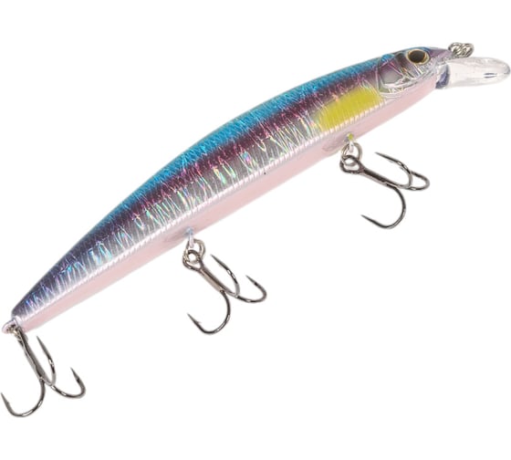 Воблер Strike Pro Montero 110SP цвет: A210-SBO-RP Rainbow Ghost Wakasagi EG-190C-SP#A210-SBO-RP