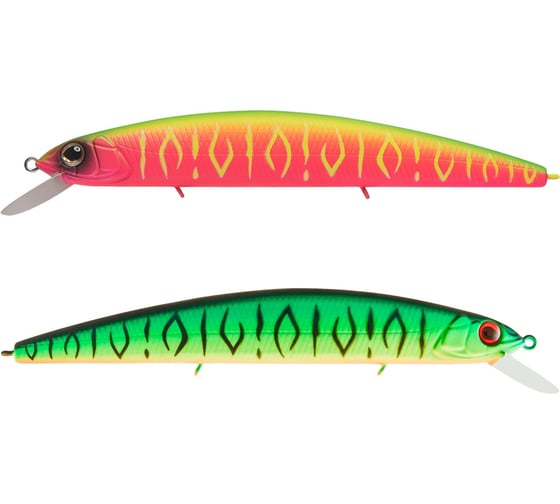 Воблер Strike Pro Montero 110SP цвет: GC01S/A230S Double Mat Tiger/Watermelon Mat Tiger EG-190C-SP#GC01S/A EG-190C-SP#GC01S/A230S 1