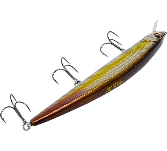 Воблер Strike Pro Montero 130SP цвет: A218-GSAL-EP Transparent Pearlescent Fry EG-190B-SP#A218-GSAL-EP