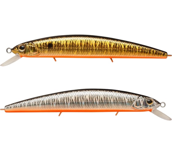 Воблер Strike Pro Montero 90SP цвет: A70-613-SBO Double Silver/Smoked EG-190A-SP#A70-613-SBO