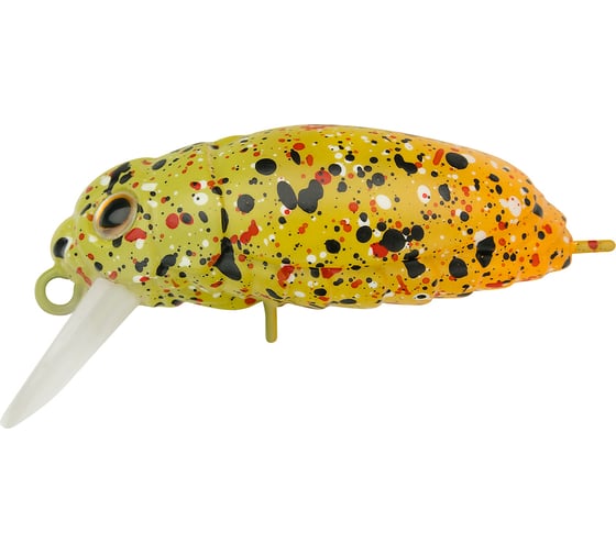 Воблер Strike Pro Beetle Buster 40 цвет: A254GS Yellow Matte Blob EG-174F#A254GS