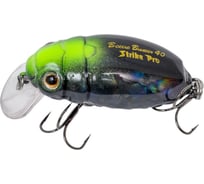 Воблер Strike Pro Beetle Buster 40 цвет: A261 Black Graph UV EG-174F#A261