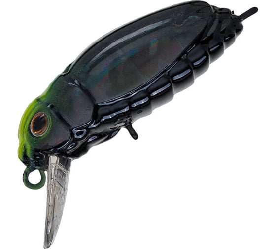 Воблер Strike Pro Beetle Buster 40 цвет: A261 Black Graph UV EG-174F#A261