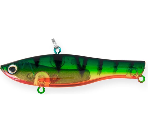 Воблер Strike Pro BeFLAP 75-24gr цвет: A102G Transparent Perch JS-161-24#A102G