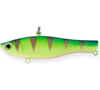 Воблер Strike Pro BeFLAP 75-24gr цвет: A172FL Glowing Blue Lemon JS-161-24#A172FL
