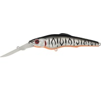 Воблер Strike Pro Challenger X Deep Diver 110 цвет: A243ES Grey Shadow Mat Tiger EG-076DL-F#A243ES