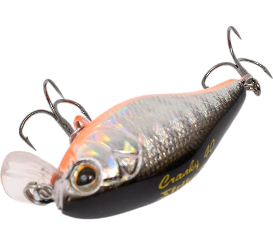 Воблер Strike Pro Cranky 40 цвет: A70-713 Black Silver OB EG-164F#A70-713