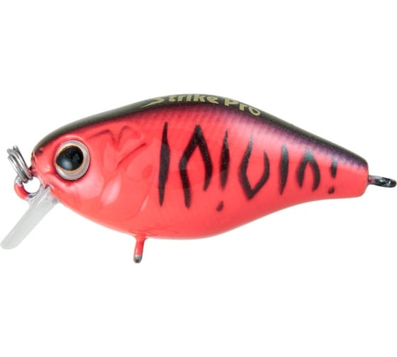 Воблер Strike Pro Cranky 40 цвет: A207 Red Devil Pearl EG-164F#A207 1