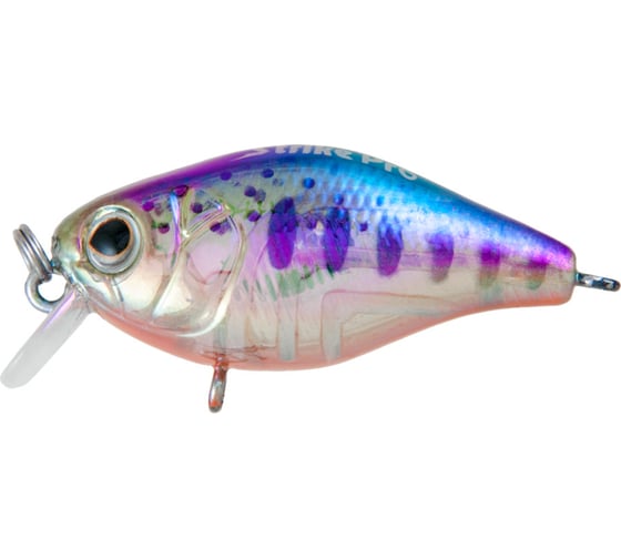 Воблер Strike Pro Cranky 40 цвет: AR152G Transparent Pearl Arctic Char EG-164F#AR152G