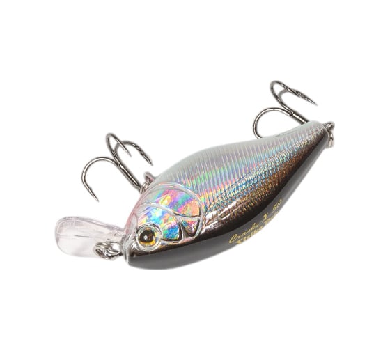 Воблер Strike Pro Cranky-X 50 цвет: A010 Black Back Silver EG-165#A010-EP