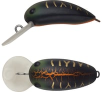 Воблер Strike Pro Cooky 30 SP цвет: A208S Black Mat Tiger JS-322#A208S